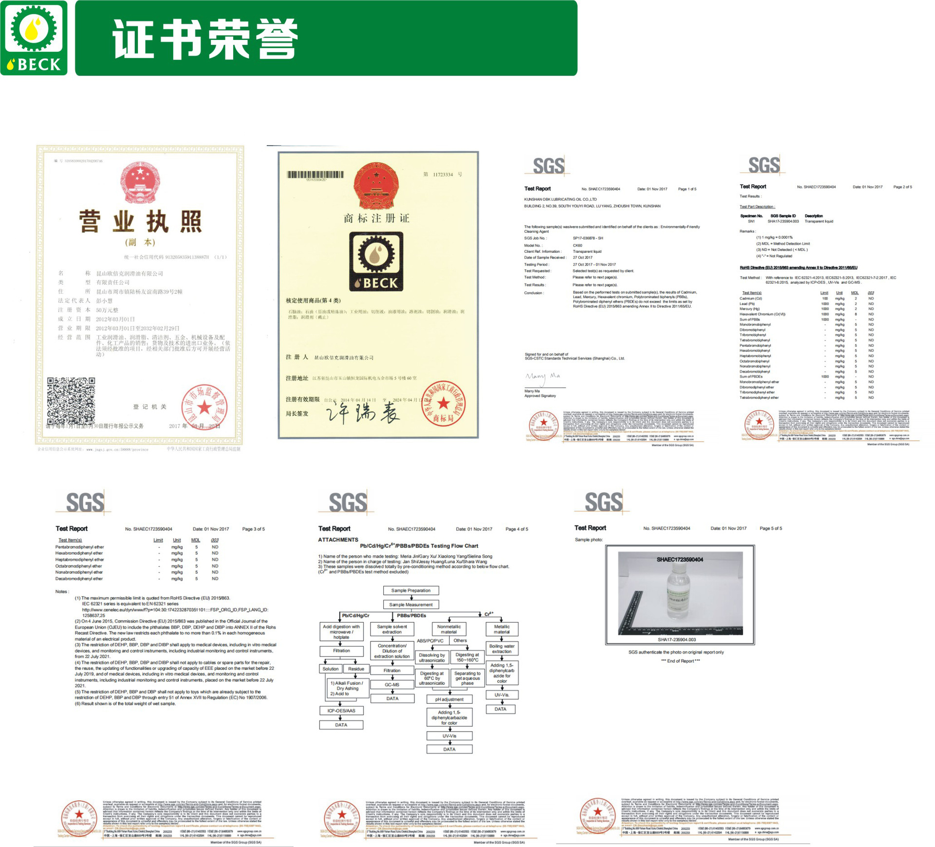 证书荣誉