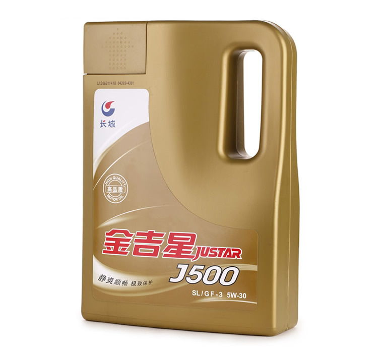 长城金吉星机油J500正面